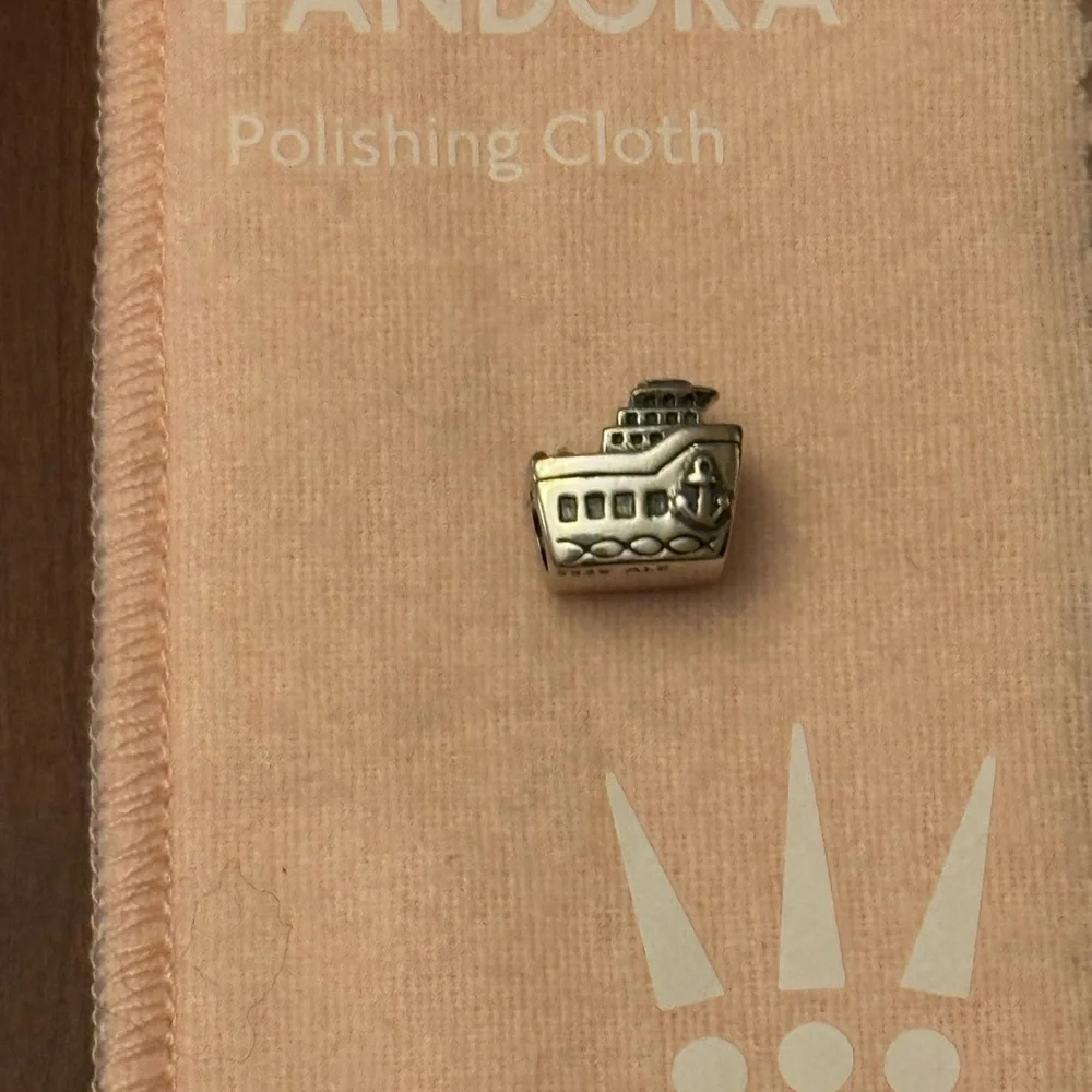 Cruise Ship Charm Compatible with Pandora Bracelet - Picture 1 of 5